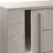 Komoda 2 dveře + 3 zásuvky ANTIBES dub/béžový beton