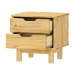 Noční stolek 2 zásuvky BONITO 2 lak