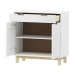 Komoda 2 dveře + 1 zásuvka BONITO 2 bílý lak