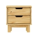 Noční stolek 2 zásuvky BONITO 2 lak