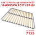 Multifunkční postel 160x200 MICHIGAN dub