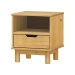 Noční stolek 1 zásuvka BONITO 2 vosk