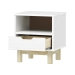 Noční stolek 1 zásuvka BONITO 2 bílý lak