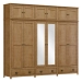 Skříň 12dveřová TOPAZIO dub