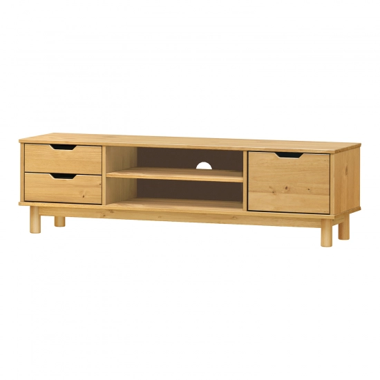TV stolek 1 dveře + 2 zásuvky BONITO 2 vosk