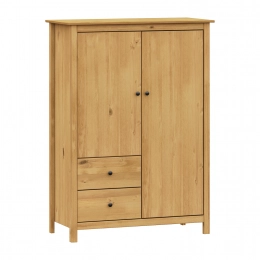 Prádelník 2 dveře + 2 zásuvky TORINO vosk