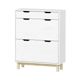 Botník BONITO 2 bílý lak