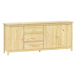 Komoda 3 dveře + 3 zásuvky TORINO