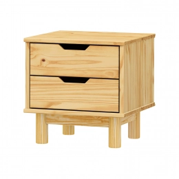 Noční stolek 2 zásuvky BONITO 2 lak