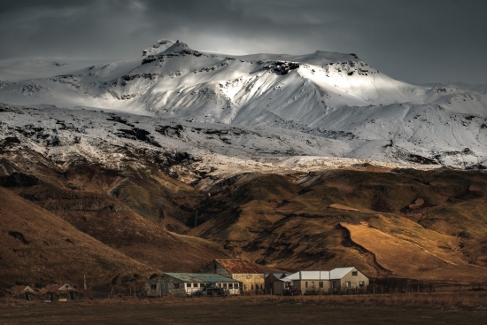 Obraz Islandská sopka Eyjafjallajökull