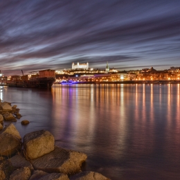 Obraz Bratislava na Dunaji II